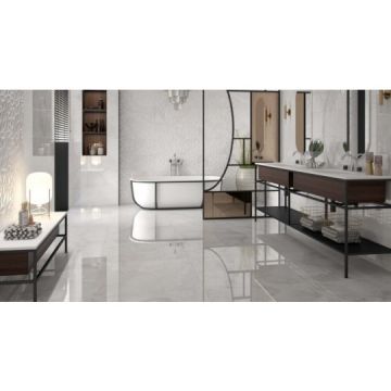 Бордюр Керлайф (Kerlife) Ceramicas Agatha Cen. Shell Pearl 9x32 см (917254)