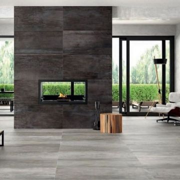 Керамогранит Stn Ceramica (Стн Керамика) P.E. Acier White Mt 100x100 см, ректификат Rect. (921286)