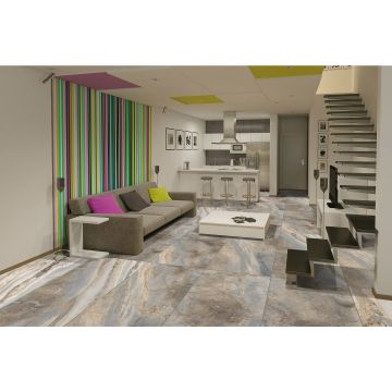 Керамогранит Italica Bronko Blue Matt+Carving 60x120 см