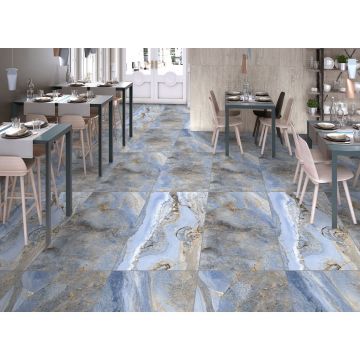 Керамогранит Italica Bronko Blue Matt+Carving 60x120 см