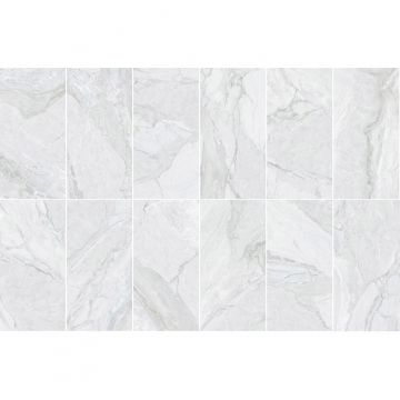 Керамогранит Italica Agnesina Bianco Matt+Carving 60x120 см