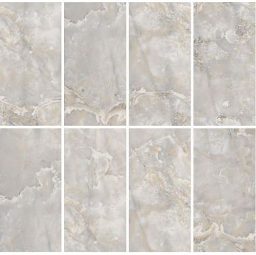 Керамогранит Italica (Италика) Speranza Gold Light Grey Matt+Carving 60x120 см, ITL78343
