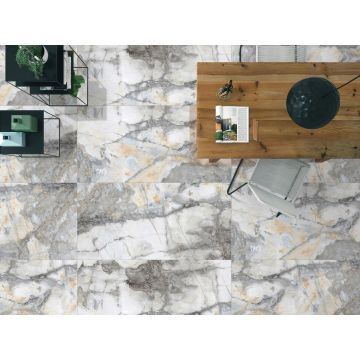Керамогранит Italica E-13118 Titan Grafito Polished 60x120 см