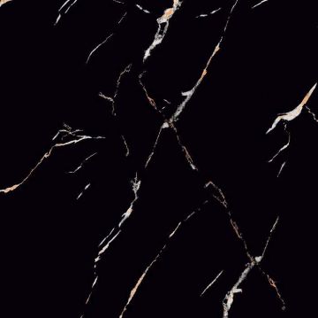 Керамогранит Italica Black Aurora Glamour 60x60 см