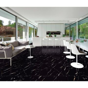 Керамогранит Italica Black Aurora Glamour 60x60 см