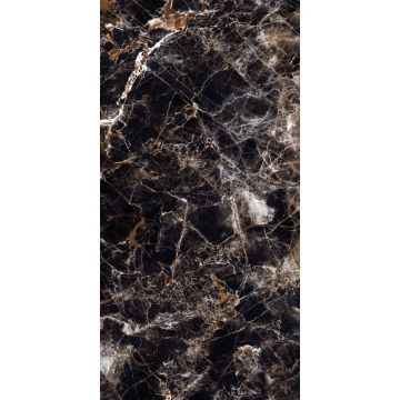 Керамогранит Maimoon Ceramica (Маймун Керамика) HG Glossy Eternal black 120х60 см, глянцевый