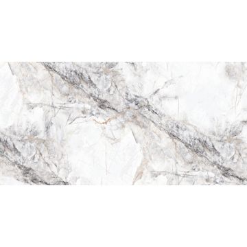 Керамогранит Maimoon Ceramica (Маймун Керамика) Gloster Santana White 120х60 см, глянцевый