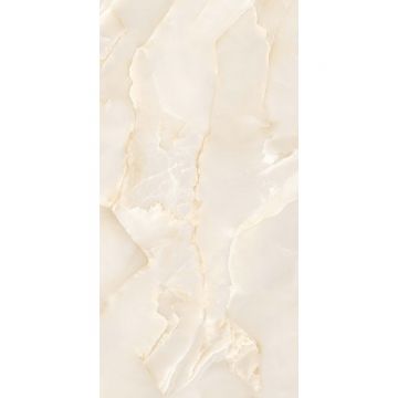 Керамогранит Maimoon ceramica (Маймун Керамика) Glossy Cristallo Onyx Beige 60х120 см, глянцевый, GF00010
