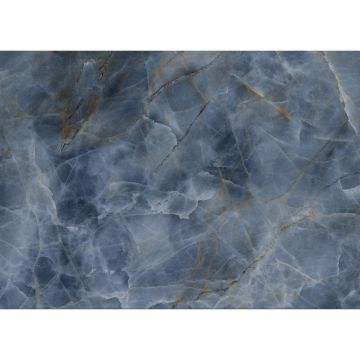 Керамогранит Maimoon Ceramica (Маймун Керамика) HG Glossy Marmi Onyx Azul 120x60 см, глянцевый