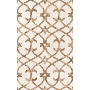 Декор Unitile (Унитайл) плитка Глория бежевый 01 25х40 см 10301002102