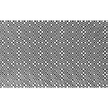 Декор Unitile (Унитайл) плитка Камелия черный 04 25х40 см 10301001887