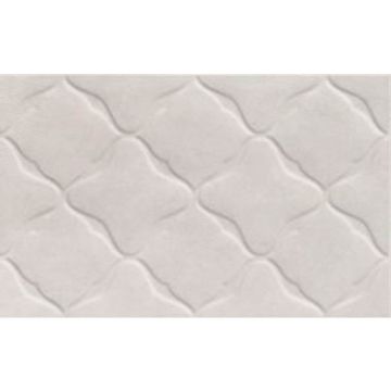 Керамическая плитка Unitile (Унитайл) темная рельеф Лилит серый низ 03 25х40 см 10100001152