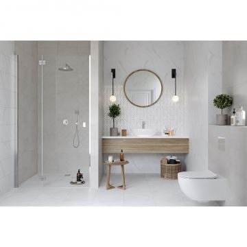 Декор Unitile (Унитайл) плитка Лилит серый 01 25х40 см 10300000213