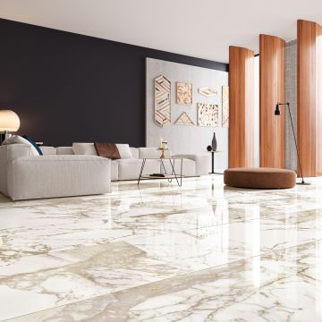 Керамогранит Bien Ceramic (Биен Керамик) Calacatta Oro Rec Full Lap 60х120 см, лаппатированный, ректификат Bien Ceramic0032