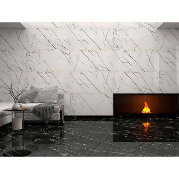 Керамогранит Bien Ceramic (Биен Керамик) Agatha Black Rec Full Lap 60х120 см, лаппатированный, ректификат Bien Ceramic0045