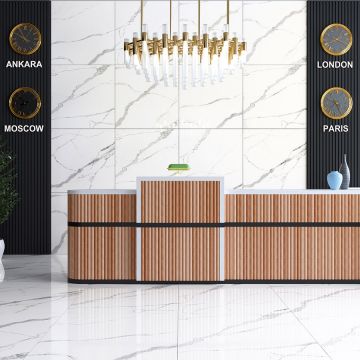 Керамогранит Bien Ceramic (Биен Керамик) Statuario Goya Rec Full Lap Nano 60х120 см, лаппатированный, ректификат Bien Ceramic0050