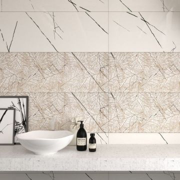 Керамогранит Bien Ceramic (Биен Керамик) Agatha White Rec Full Lap 60x120 см, лаппатированный, ректификат Bien Ceramic0009