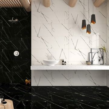 Керамогранит Bien Ceramic (Биен Керамик) Agatha White Rec Full Lap 60x120 см, лаппатированный, ректификат Bien Ceramic0009