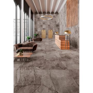 Керамогранит Bien Ceramic (Биен Керамик) Root Ash Rec Full Lap 60х120 см, лаппатированный, ректификат Bien Ceramic0016