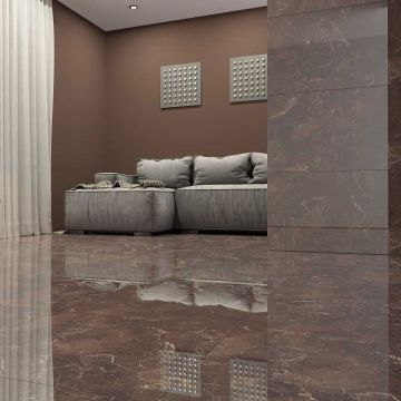 Керамогранит Velsaa Copper slab black 60х120 см