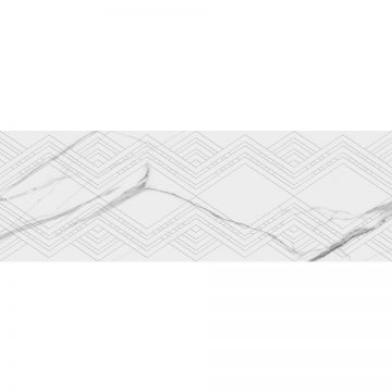 Плитка керамическая Dogma (Догма) Elegante Calacatta Quadri Shine Rettificato 30x90 см (NQ39027D2)