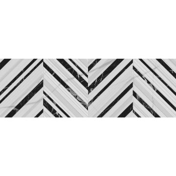 Плитка керамическая Dogma (Догма) Elegante Calacatta Versus Shine Rettificato 30x90 см (NQ39027D1)