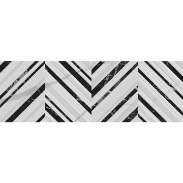 Плитка керамическая Dogma (Догма) Elegante Calacatta Versus Shine Rettificato 30x90 см (NQ39027D1)