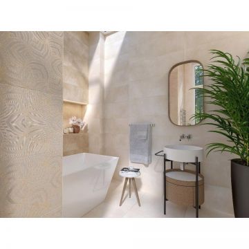 Плитка керамическая Dogma (Догма) Elegante Manhattan Sabbia Matt Rettificato 30x90 см (MAT39201B)