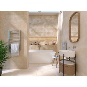 Плитка керамическая Dogma (Догма) Elegante Manhattan Sabbia Matt Rettificato 30x90 см (MAT39201B)