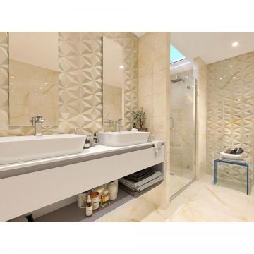 Керамогранит Dogma (Догма) Elegante Onyx Gold Levigato Rettificato 60x60 см (NEO93102F)