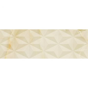 Плитка керамическая Dogma (Догма) Elegante Onyx Triangolo Gold Shine Rettificato 30x90 см (NEO93102D)