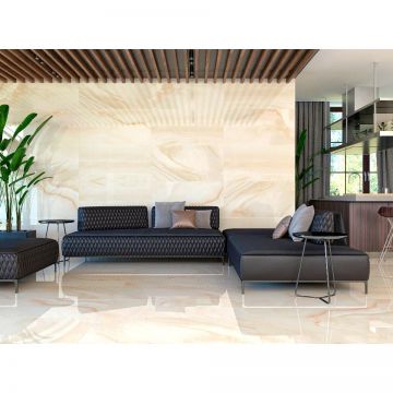 Керамогранит Dogma (Догма) Project Agata Persiana Avorio Levigato Rettificato 60x120 см (NEO126003)