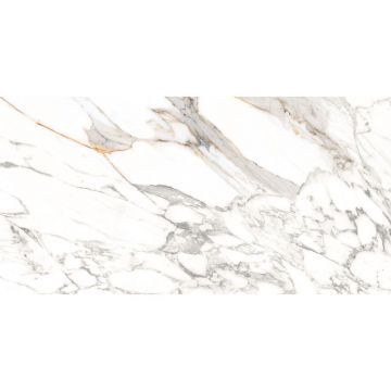 Керамогранит Bluezone Scot White - A Glossy 60x120 см