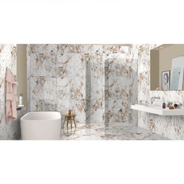 Керамогранит Bluezone Burberry White High Glossy 60x120 см
