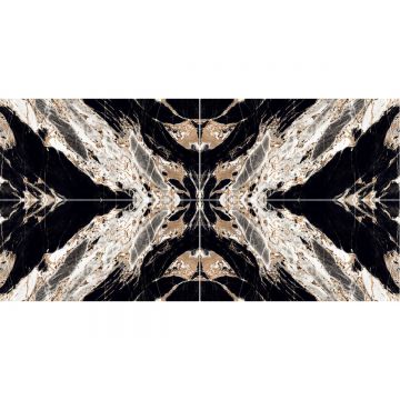 Керамогранит Bluezone Noks Black - A High Glossy 60x120 см