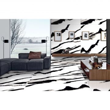Керамогранит Bluezone Panda White High Glossy 60x120 см