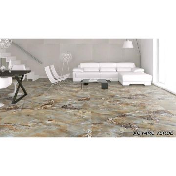 Керамогранит Bluezone Agyaro Blue High Glossy 60x120 см