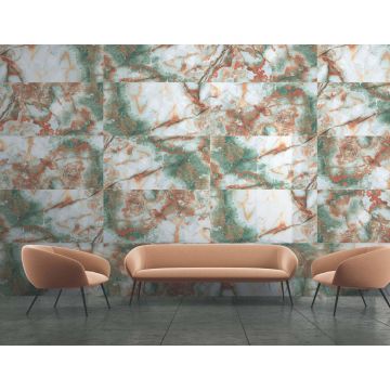 Керамогранит Bluezone Onyx Fern Nebula Series 60x120 см