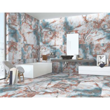 Керамогранит Bluezone Onyx Fern Nebula Series 60x120 см