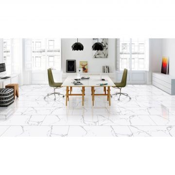 Керамогранит Bluezone Sm-Brunt White Satin Matt 60x120 см