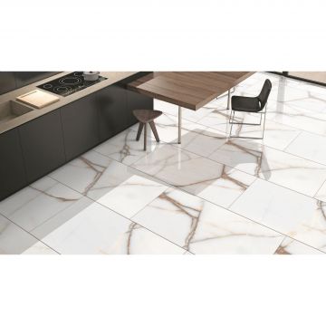 Керамогранит Bluezone (Блюзон) Sm-Favorite Onyx White Satin Matt 60x120 см, BZ76618