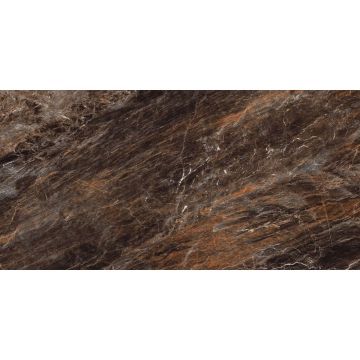 Керамогранит Bluezone (Блюзон) Roman Versailles Brown High Glossy 120x60 см, глянцевый