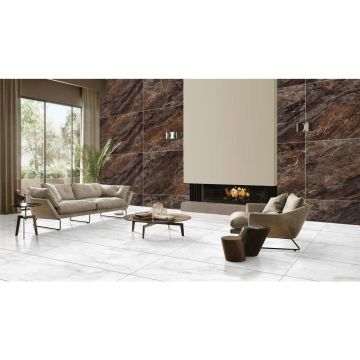 Керамогранит Bluezone (Блюзон) Roman Versailles Blue High Glossy 120x60 см, глянцевый