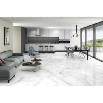 Керамогранит Colortile (Колортайл) Onyx Rich Bianco 120x60 см