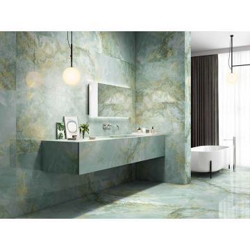 Керамогранит Colortile (Колортайл) Onyx Verde Satin 60x60 см