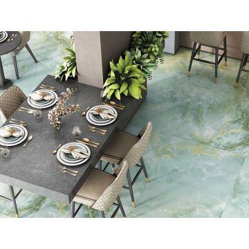 Керамогранит Colortile (Колортайл) Onyx Verde Satin 60x60 см