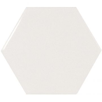 Настенная плитка Equipe (Эквип) Scale Hexagon Scale White 10.7x12.4 см (21911)
