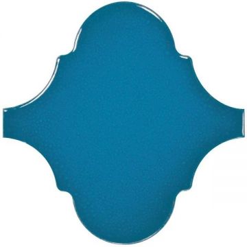 Настенная плитка Equipe (Эквип) Scale Alhambra Electric Blue 12х12 см (23845)