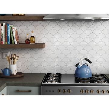 Настенная плитка Equipe (Эквип) Scale Alhambra Light Grey 12х12 см (21931)