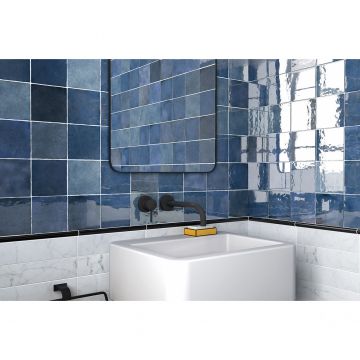 Настенная плитка Equipe (Эквип) Artisan Colonial Blue 6.5x20 см (24470)